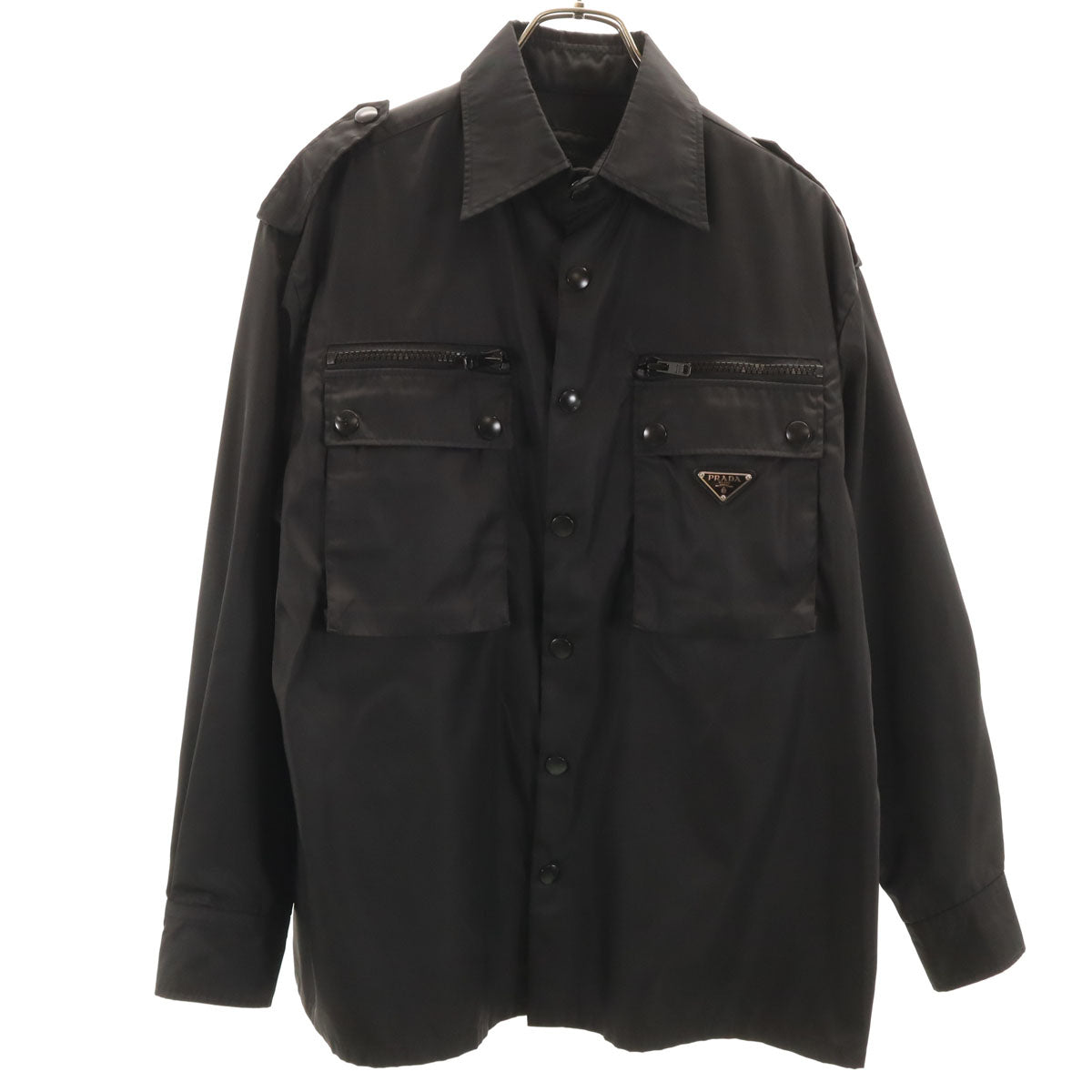 PRADA 2019 Field Jacket Black Size M