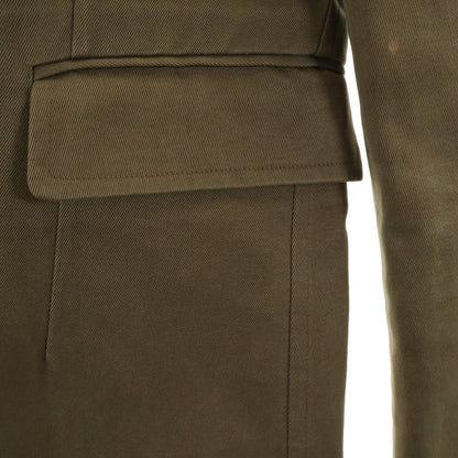 COMME des GARCONS Italian Twill Tailored Blazer Olive Size L