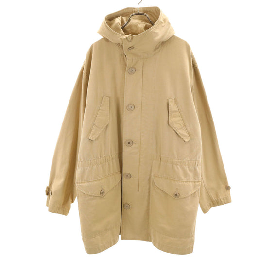 POLO RALPH LAUREN 90s Hooded Coat Beige Size L