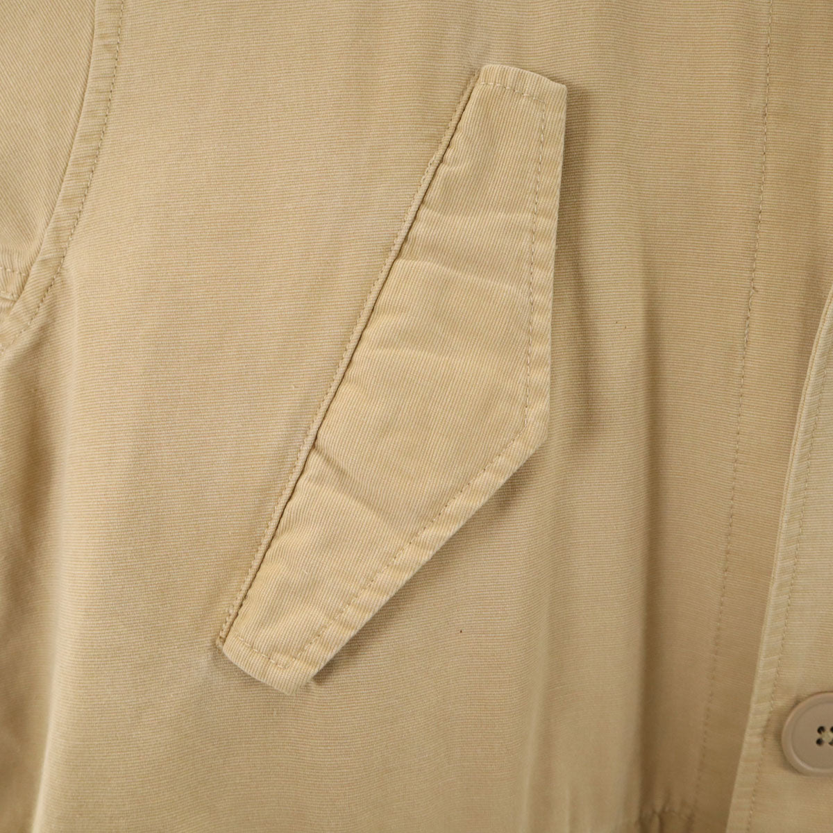 POLO RALPH LAUREN 90s Hooded Coat Beige Size L