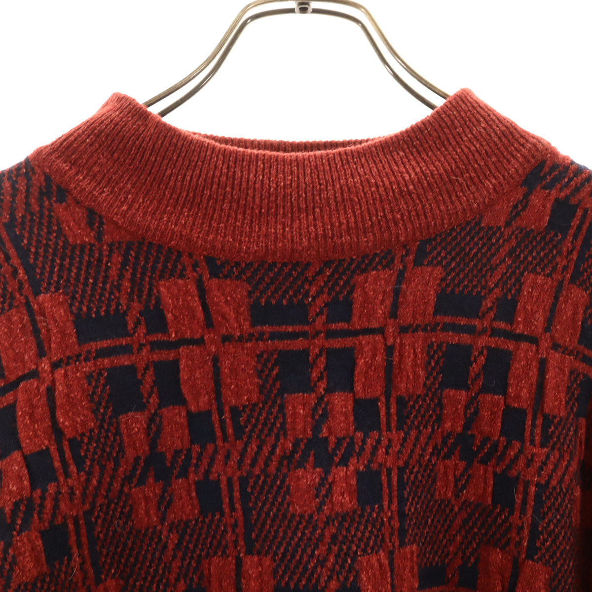Christian Dior MONSIEUR SPORTS Patterned Sweater Red Size LL