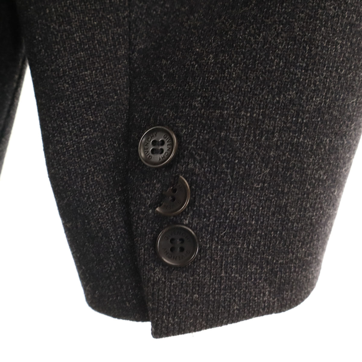 GIVENCHY 90s Vintage Italian Blazer Gray Size 50