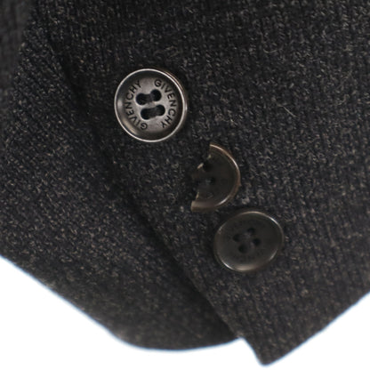 GIVENCHY 90s Vintage Italian Blazer Gray Size 50
