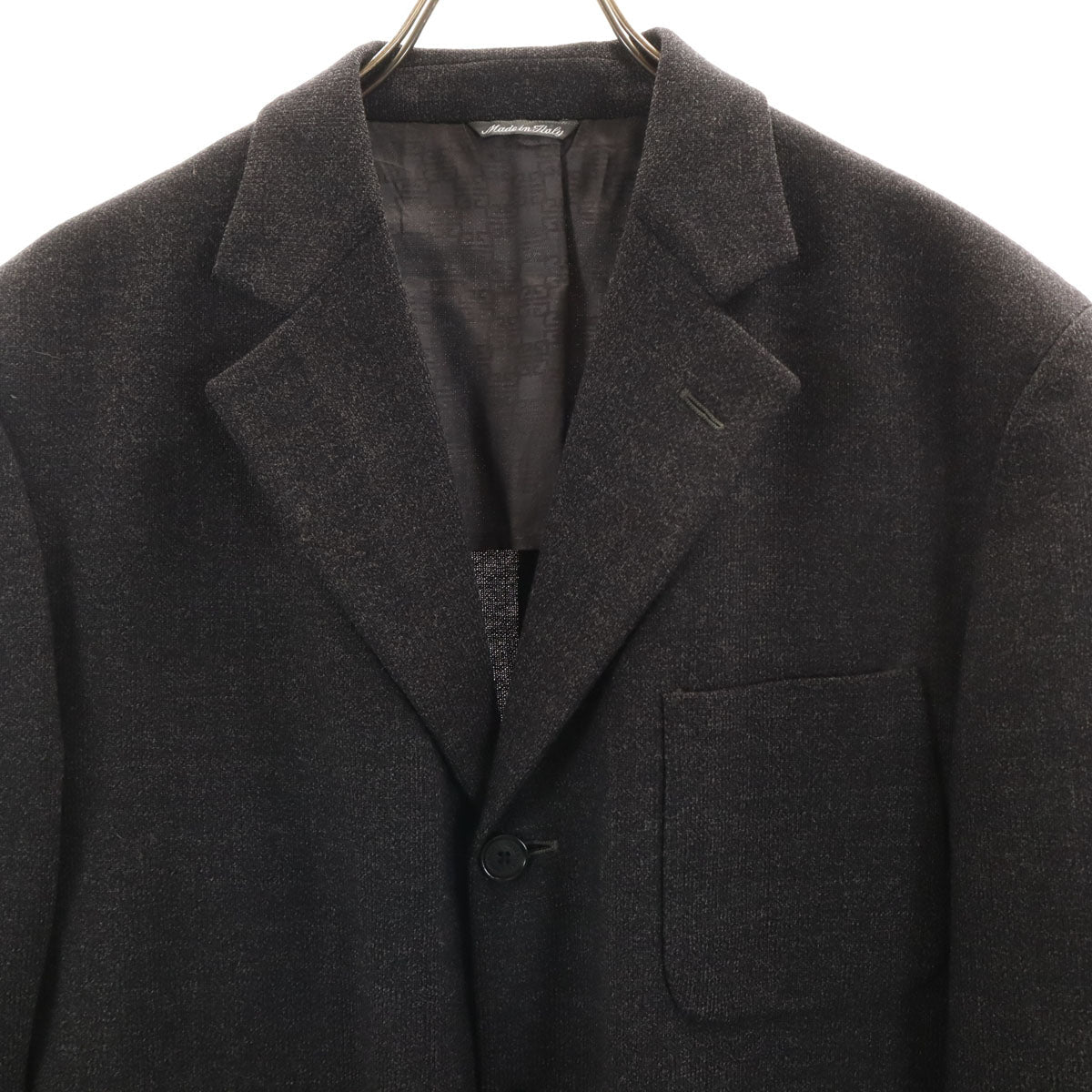 GIVENCHY 90s Vintage Italian Blazer Gray Size 50
