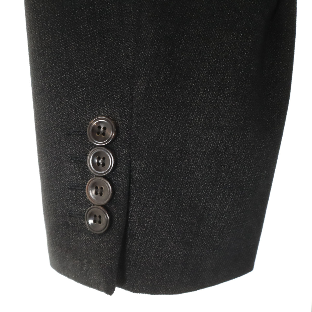 ARMANI COLLEZIONI Velour Blazer Black Size 50