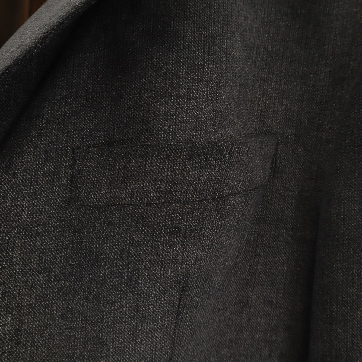 ARMANI COLLEZIONI Velour Blazer Black Size 50