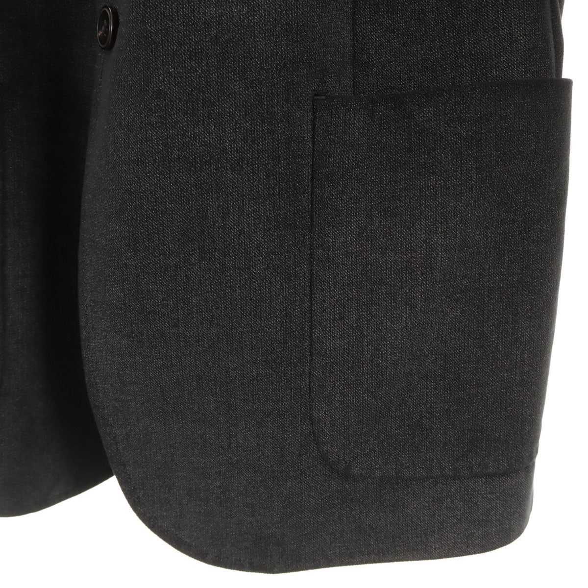 ARMANI COLLEZIONI Velour Blazer Black Size 50