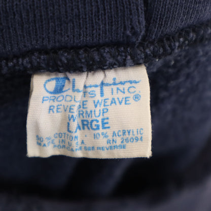 Champion 70s USA Reverse Weave Hoodie Navy Size L
