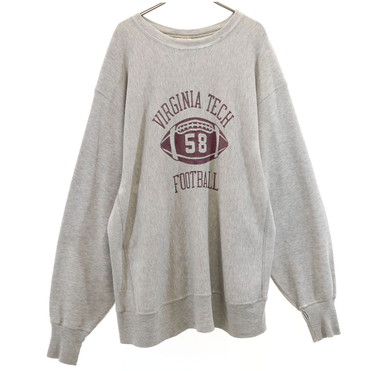 Champion 70s USA Vintage Reverse Sweatshirt Gray Size XL