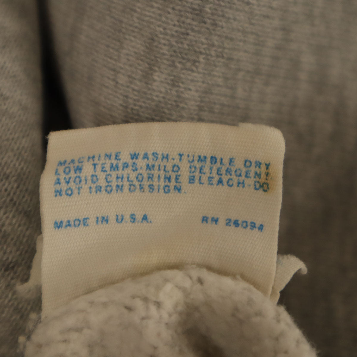 Champion 70s USA Vintage Reverse Sweatshirt Gray Size XL