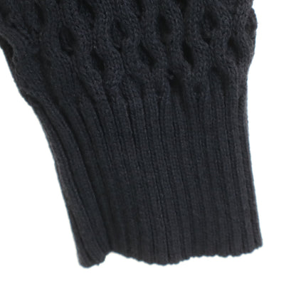 Sacai Long Sleeve Design Knit Sweater Black Size 2