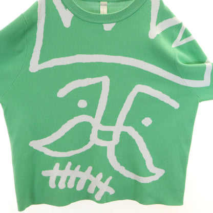SHINYA KOZUKA 23AW Silly King Long Sweater Green Size M