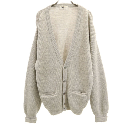 MIYAKE DESIGN STUDIO 90s V-Neck Knit Cardigan Gray Size L