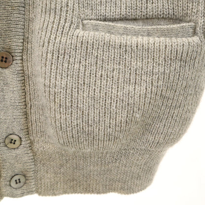 MIYAKE DESIGN STUDIO 90s V-Neck Knit Cardigan Gray Size L
