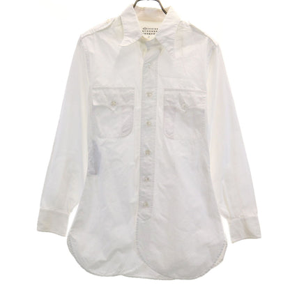 Maison Margiela Italian Long Sleeve White Shirt Size 38