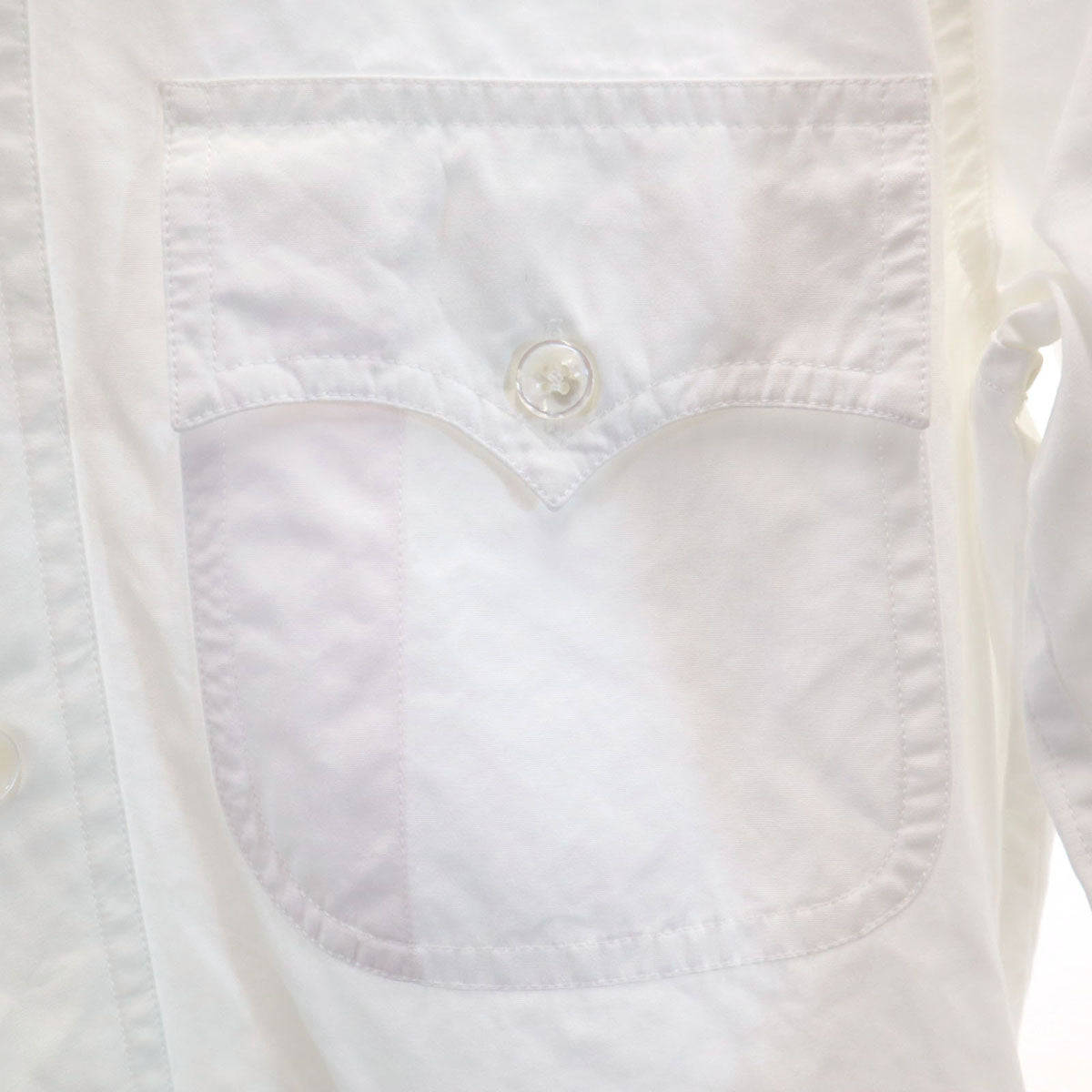 Maison Margiela Italian Long Sleeve White Shirt Size 38