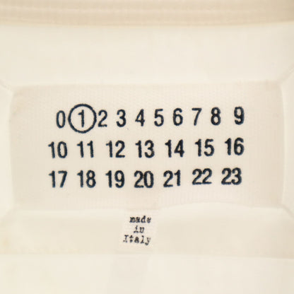 Maison Margiela Italian Long Sleeve White Shirt Size 38