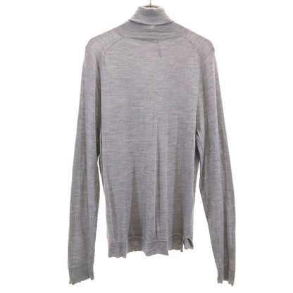 MIUMIU 2006 Italian Long Sleeve Turtleneck Sweater Gray Size M