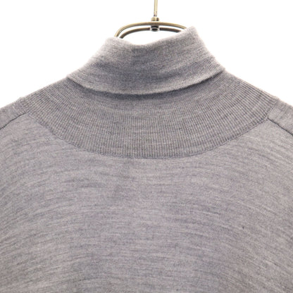 MIUMIU 2006 Italian Long Sleeve Turtleneck Sweater Gray Size M