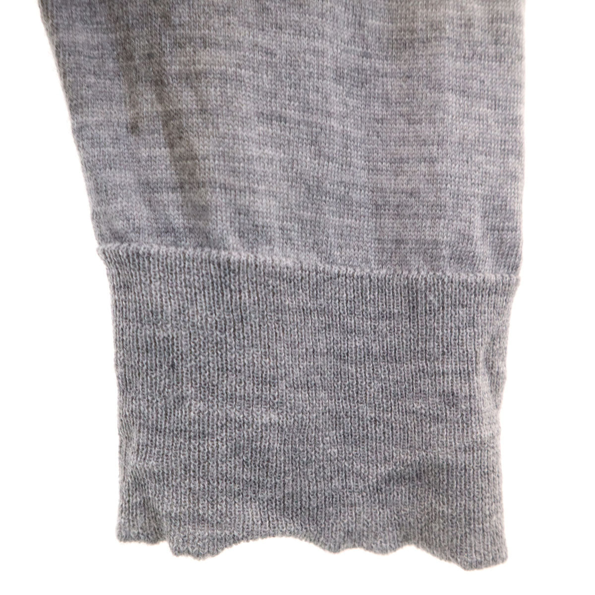 MIUMIU 2006 Italian Long Sleeve Turtleneck Sweater Gray Size M