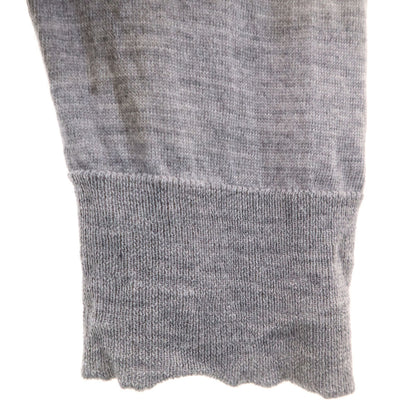 MIUMIU 2006 Italian Long Sleeve Turtleneck Sweater Gray Size M