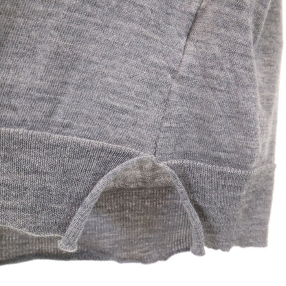 MIUMIU 2006 Italian Long Sleeve Turtleneck Sweater Gray Size M