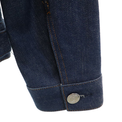 BLACK LABEL CRESTBRIDGE Denim Trucker Jacket Indigo Size M
