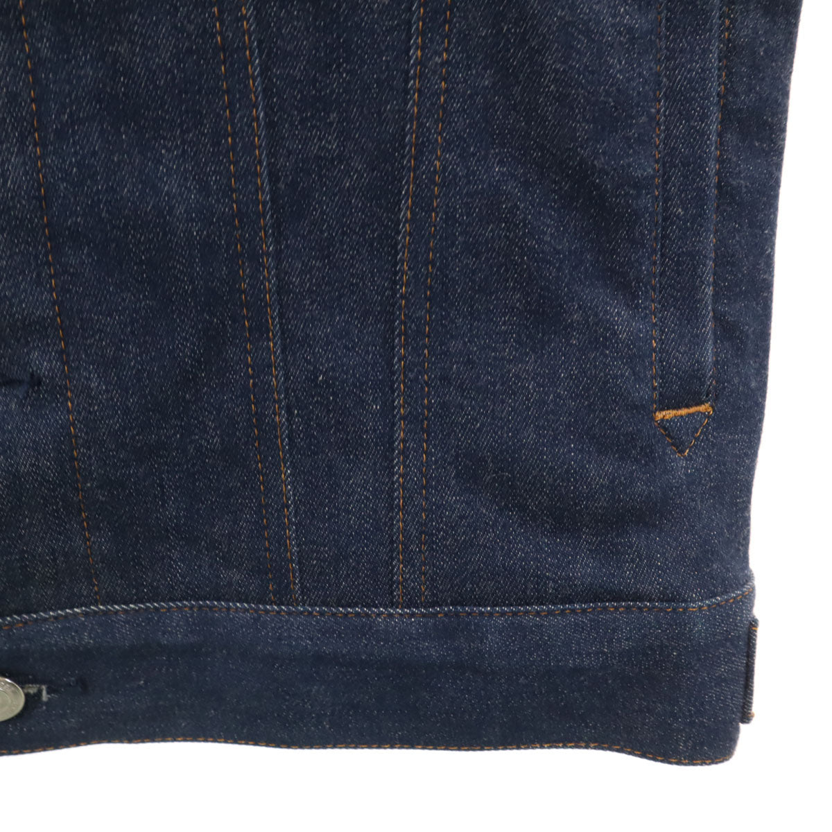 BLACK LABEL CRESTBRIDGE Denim Trucker Jacket Indigo Size M