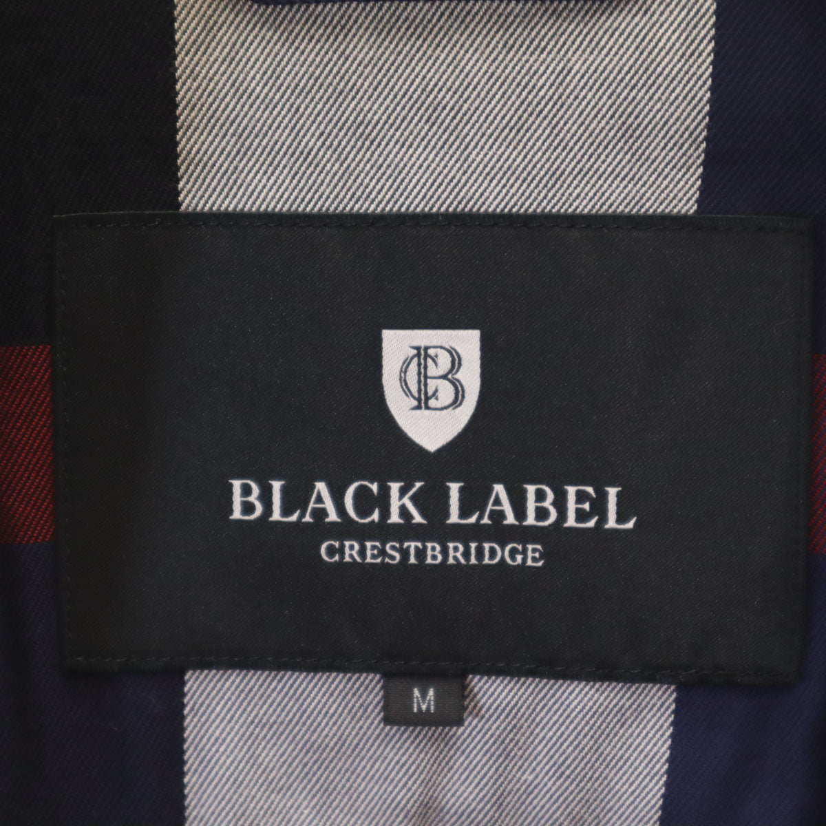 BLACK LABEL CRESTBRIDGE Denim Trucker Jacket Indigo Size M