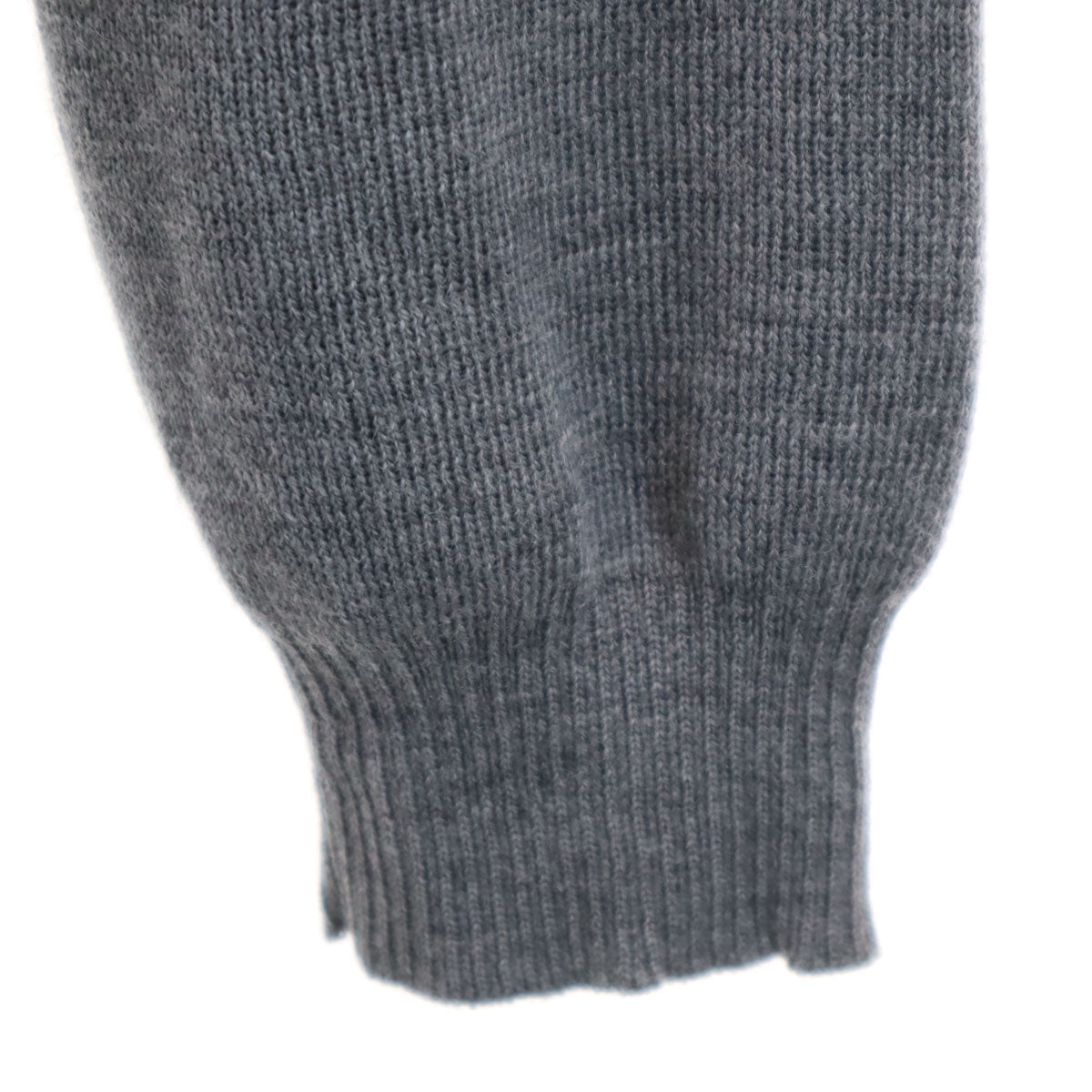JIL SANDER Italian Made Long Sleeve Sweater Gray Size 44
