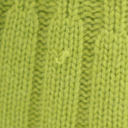 HERMES Cashmere Long Sleeve Half Zip Sweater Green Size XXL