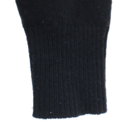 STUDIO NICHOLSON Half-Zip Sweater Black