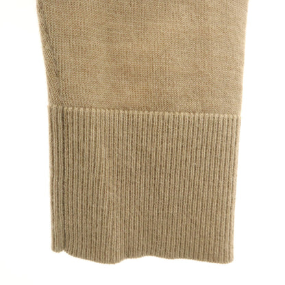 BALENCIAGA V-Neck Sweater Beige Size 38