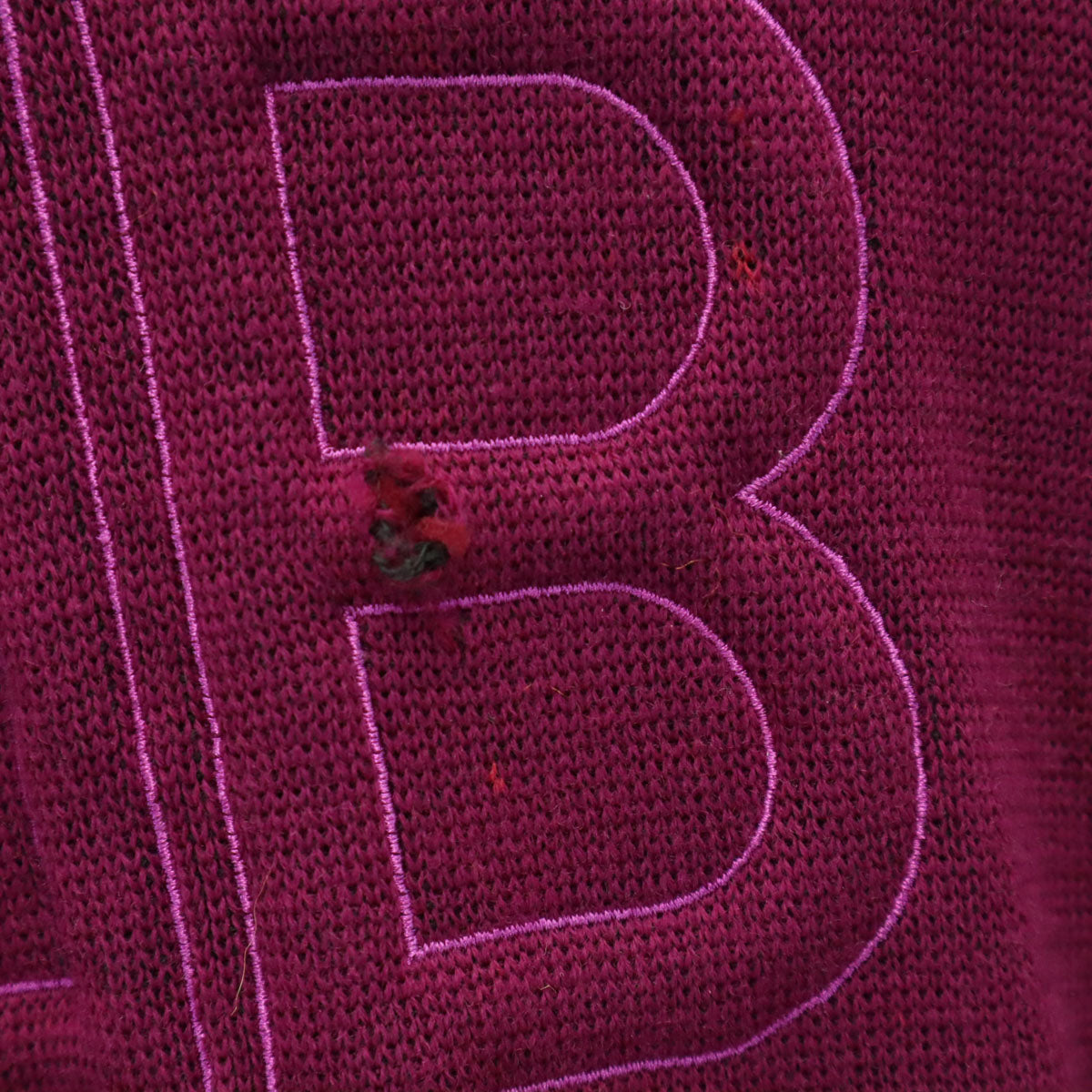 BALENCIAGA SPORT 90s Sweater Purple Size L
