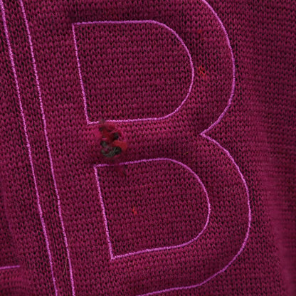 BALENCIAGA SPORT 90s Sweater Purple Size L
