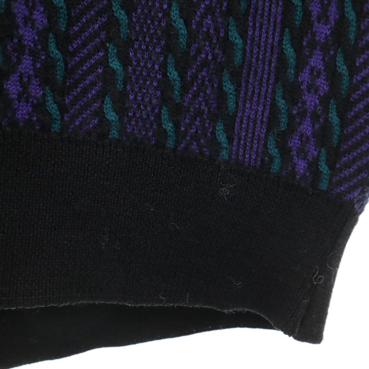 Christian Dior MONSIEUR 90s Stripe Sweater Purple Size L