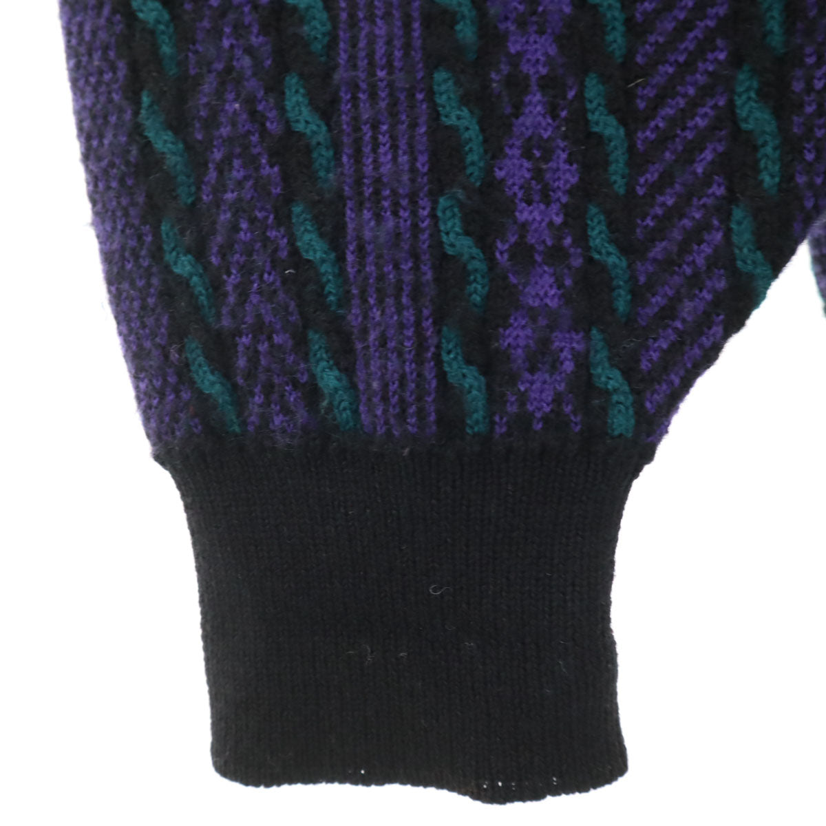 Christian Dior MONSIEUR 90s Stripe Sweater Purple Size L