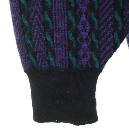 Christian Dior MONSIEUR 90s Stripe Sweater Purple Size L