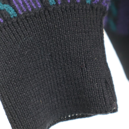 Christian Dior MONSIEUR 90s Stripe Sweater Purple Size L