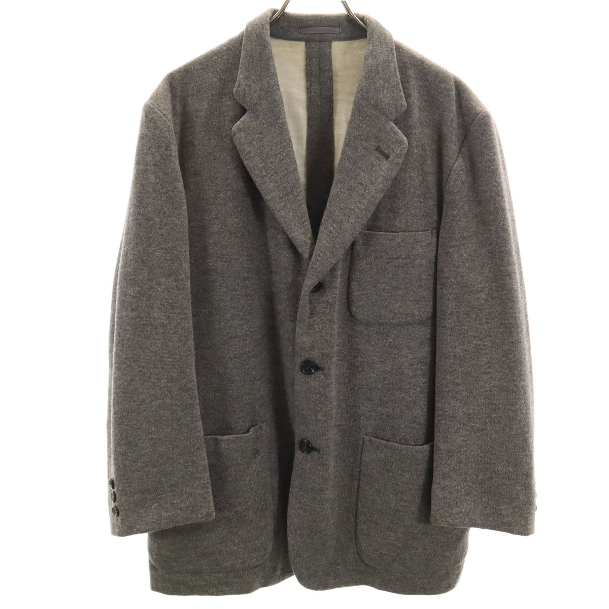 COMME des GARCONS HOMME 90s Japanese Knit Blazer Gray Size M
