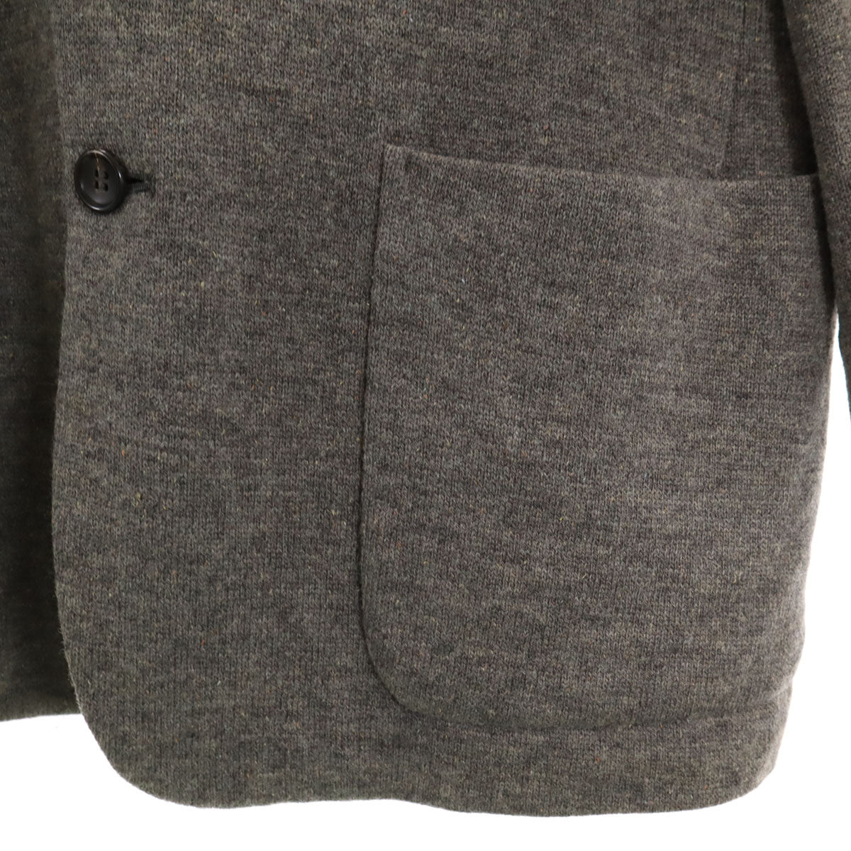 COMME des GARCONS HOMME 90s Japanese Knit Blazer Gray Size M