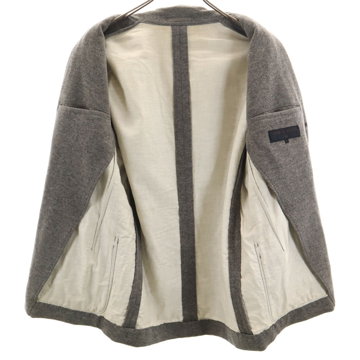 COMME des GARCONS HOMME 90s Japanese Knit Blazer Gray Size M