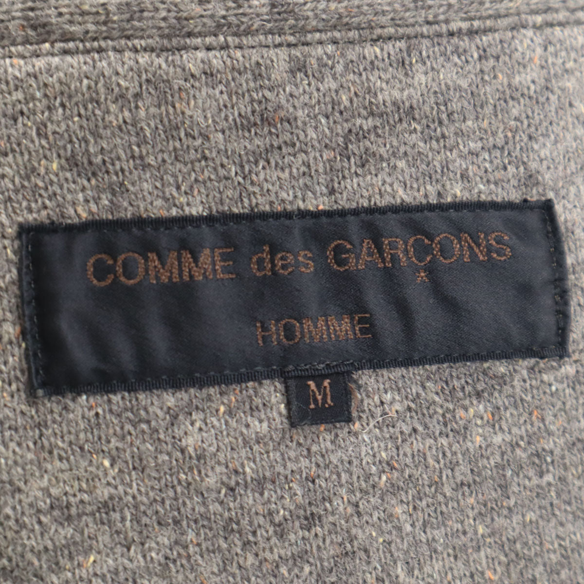 COMME des GARCONS HOMME 90s Japanese Knit Blazer Gray Size M