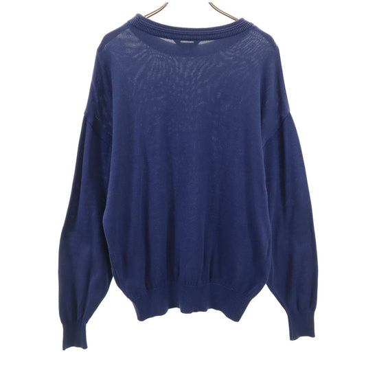 Christian Dior SPORTS 90s Long Sleeve Sweater Blue Size L