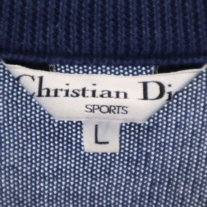 Christian Dior SPORTS 90s Long Sleeve Sweater Blue Size L