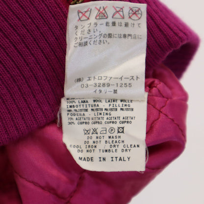 ETRO Floral Padded Vest Magenta Size 48