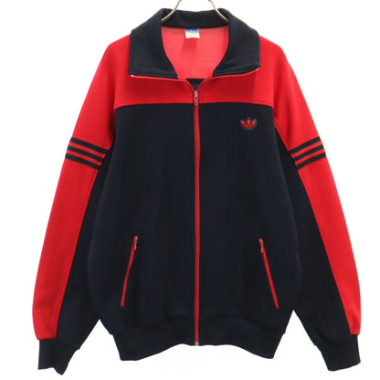 adidas 70s West Germany Vintage Track Jacket Black Size 6