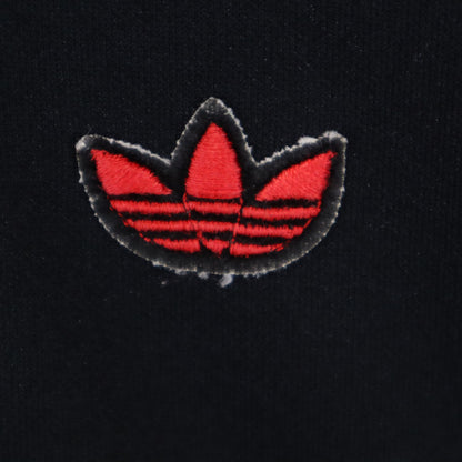 adidas 70s West Germany Vintage Track Jacket Black Size 6