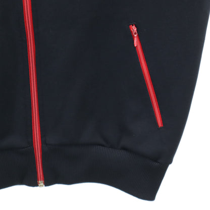 adidas 70s West Germany Vintage Track Jacket Black Size 6