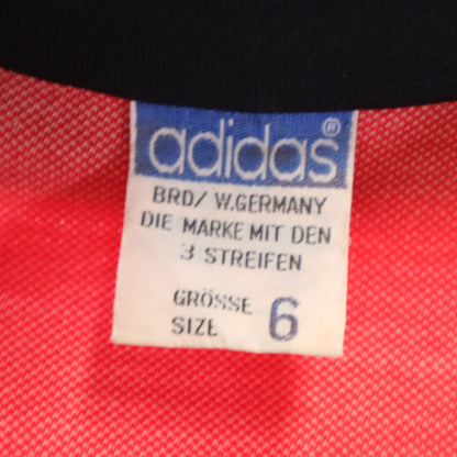 adidas 70s West Germany Vintage Track Jacket Black Size 6